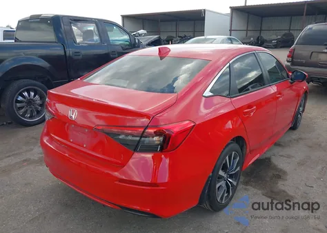 2024 Honda Civic Ex z USA, uszkodzony, nr VIN 2HGFE1F74RH303704